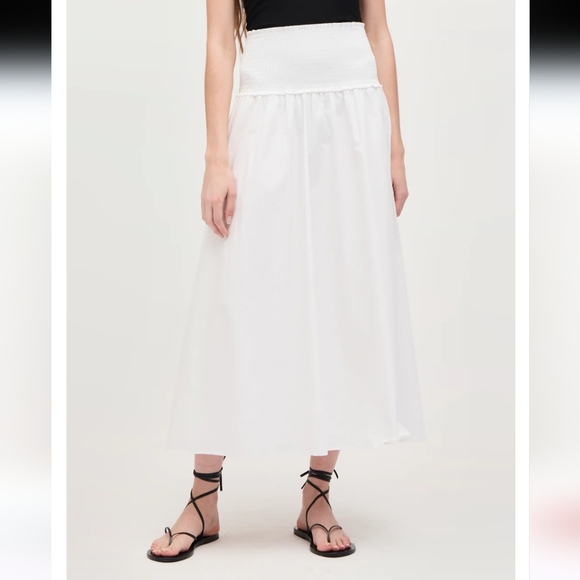 Hill House Dresses & Skirts - Hill House Delphine Nap Skirt White Size M